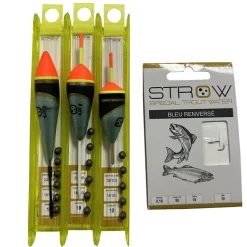 STROW Lignes Et Accessoires De Montage-3 différents kit de lignes montées