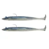 FIIISH Pêche Aux Leurres|Leurres-2 leurres souples Double Combo crazy paddle Tail 15cm shore 10g