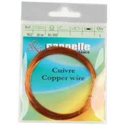 CANNELLE Carnassier Au Posé-Accessoire Monture Mort Manié Fil de Cuivre 10m