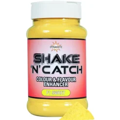 DYNAMITE BAITS Appâts / Amorces-Additif en Poudre Shake'N'Catch Colour & Flavour Enhancer Arôme F1 Sweet Yellow