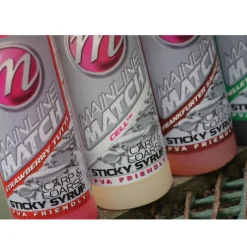 MAINLINE Appâts / Amorces-Additif liquide coup match sticky syrup peppered tuna 250ml