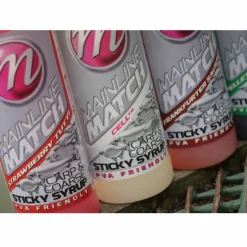 MAINLINE Appâts / Amorces-Additif liquide coup match sticky syrup strawberry tutti 250ml