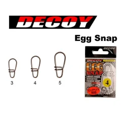 DECOY Pêche Du Thon|Montages / Hameçons-Agrafe Egg Snap (x7)