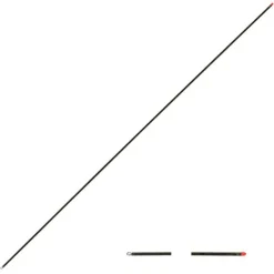 FLASHMER Découverte Pêche En Mer|Montages / Hameçons-Aiguilles inox ver fragile 20cm boucle/fluo (x2)