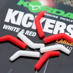 KORDA Acc.Montages/Hameçons-Aligneur de ligne carpe kickers rouge/blanc (x10)