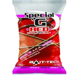 BAIT TECH Appâts / Amorces-Amorce Bait-Tech Special G Red Groundbait 1Kg