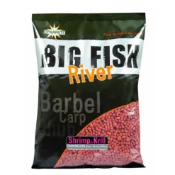 DYNAMITE BAITS Appâts / Amorces-Amorce Big Fish River Feed Pellets Arôme Shrimp / Krill 8mm, 1.8kg