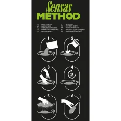 SENSAS Appâts / Amorces-Amorce Feeder Method Mix Natural Scopex 1kg