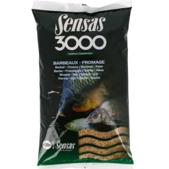 SENSAS Appâts / Amorces-Amorce 3000 BARBEAU FROMAGE