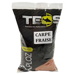 TEOS Offre À Volume Coup & Feeder|Appâts / Amorces-Amorçe Xploz Carpe Fraise 1kg