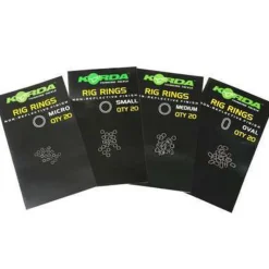 KORDA Acc.Montages/Hameçons-Anneaux oval carpe rig ring oval