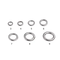 BKK Montages / Hameçons-Anneaux Soudés Solid Ring