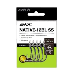 BKK Hameçons Et Montages-Assist Native-12 BL SS (Sans ardillons)