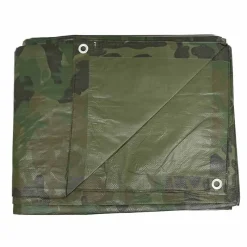 CORDERIE MESNARD Barques Et Remorques-Bache Pro Lourde 3.6x5m Camouflage