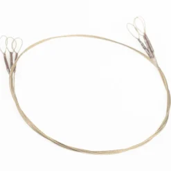 X-LINE Découverte Pêche Du Carnassier|Carnassier Au Posé-Bas de ligne acier carnassier power steel 49 brins 40 cm (x3)