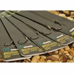 KORDA Acc.Montages/Hameçons-Bas de ligne carpe krank ready rig barbless