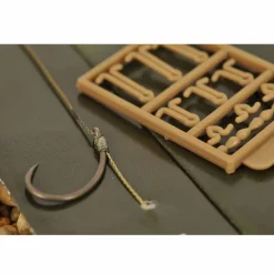 KORDA Acc.Montages/Hameçons-Bas de ligne carpe krank ready rig barbless