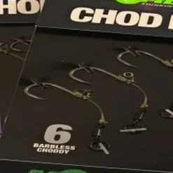 KORDA Acc.Montages/Hameçons-Bas de ligne carpe chod rig short barbed