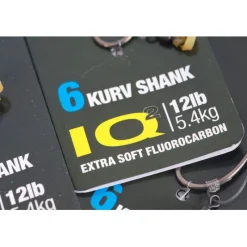 KORDA Acc.Montages/Hameçons-Bas de ligne carpe iq d rig barbless (x1)