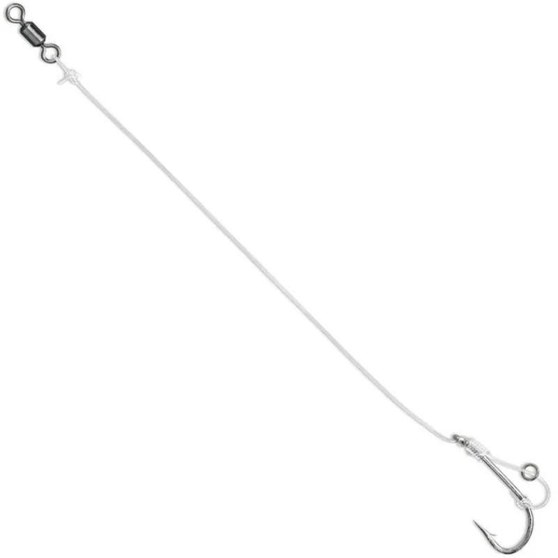 MACK2 Acc.Montages/Hameçons-Bas de ligne carpe low vis stiff d-rig (x2)