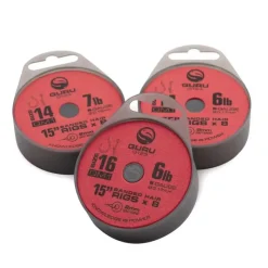 GURU Hameçons / Bas De Ligne Feeder-Bas de ligne QM1 Bait Bands 15" (x8)