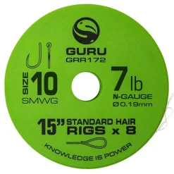 GURU Acc. De Montage Feeder-Bas de ligne smwg standard hair 15" (38cm)