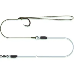 MADCAT Acc. Montage / Hameçons-Bas de Ligne Combi Pellet Rig 70cm 0.95mm 84kg n°3/0