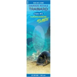 FLASHMER Bas De Lignes / Lignes Montées|Découverte Pêche En Mer-Bas de ligne mer daurade royale atlantic + trainard