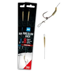 NASH Acc.Montages/Hameçons-Bas De Ligne Blow Black Rig Barbless