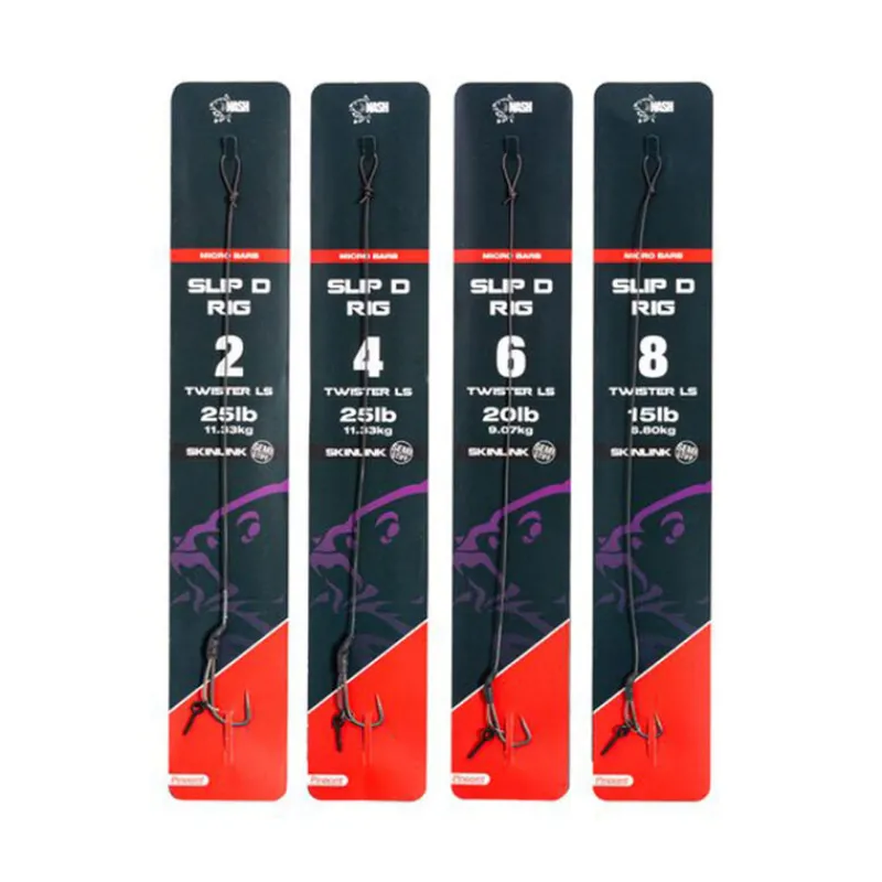 NASH Acc.Montages/Hameçons-Bas De Ligne BSlip D Rig