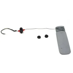 OVERFIGHT Acc. Montage / Hameçons-Bas de ligne Rig With Rattler 8/0 1m