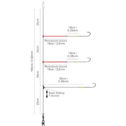 SPRO Surfcasting|Bas De Lignes / Lignes Montées-Bas de Ligne Salt Rig Plastic Specialist
