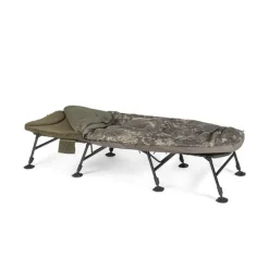 NASH Bivouac/Confort-Bedchair Indulgence HD40 8 Leg Sleep System Camo Emperor