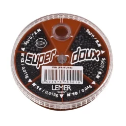 LEMER Plombs-Boite de plombs fendus coup 6 cases super doux fin