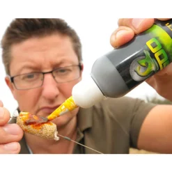 GOO Appâts Et Fabrication-Booster carpe corn twist bait smoke