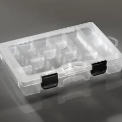 PLASTILYS Bagagerie Et Rangement-Boîte à leurres carnassier compartimentée 27x17x4,3cm