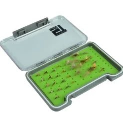 SILVER STONE Bagagerie / Rangement-Boîte à mouche silverstone waterpro rubber slim/small (capacité 75 mouches)