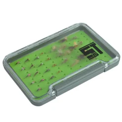 SILVER STONE Bagagerie / Rangement-Boîte à mouche silverstone waterpro rubber slim/small (capacité 75 mouches)