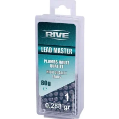 RIVE Plombs-Boîte de plombs lead master 80g