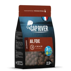 CAP RIVER Offre À Volume Carpe|Appâts Et Fabrication-Bouillettes Ail Foie 2.5kg