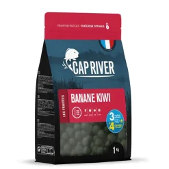 CAP RIVER Offre À Volume Carpe|Appâts Et Fabrication-Bouillettes Banane Kiwi 1kg
