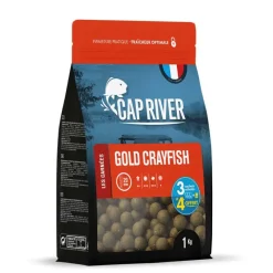 CAP RIVER Offre À Volume Carpe|Appâts Et Fabrication-Bouillettes Gold Crayfish 1kg