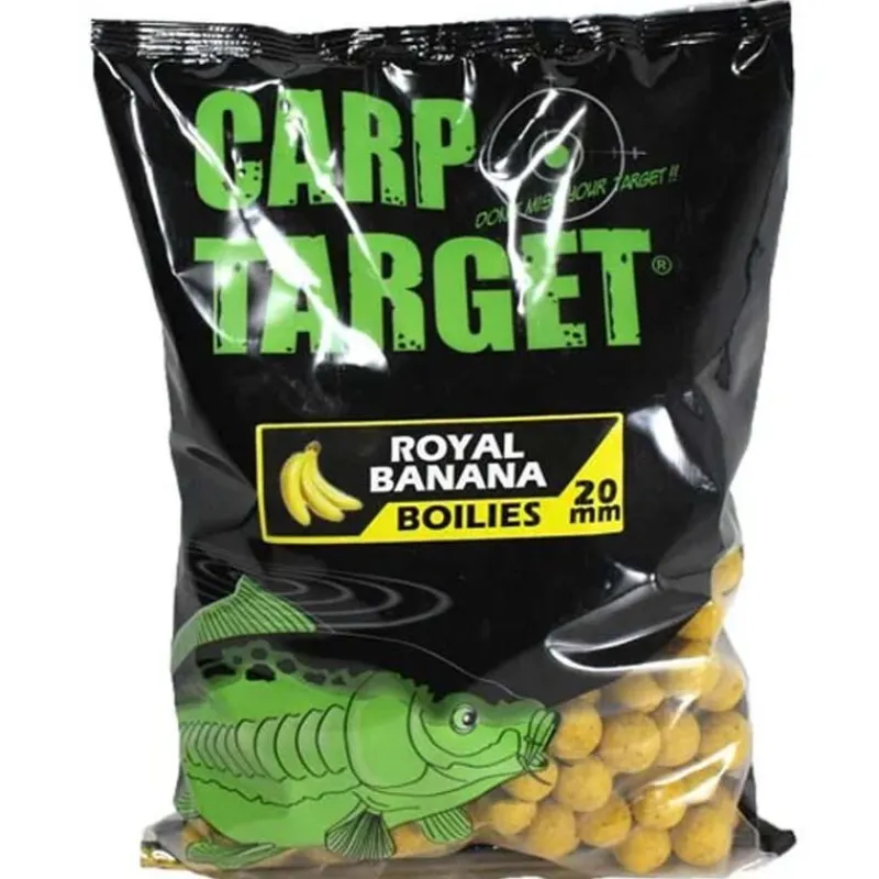 CARP TARGET Appâts Et Fabrication-Bouillettes Royal Banana 20mm