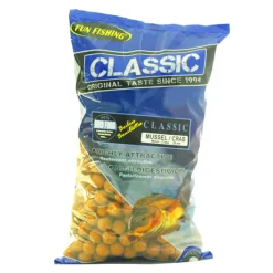 FUN FISHING Appâts Et Fabrication-Bouillettes carpe classic moule/crab 20mm 4kg