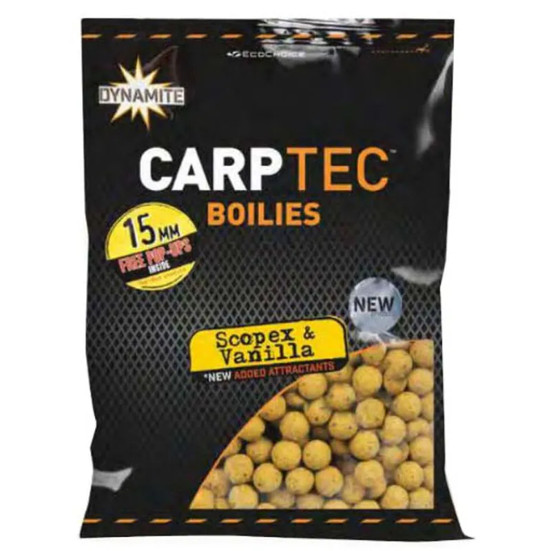 DYNAMITE BAITS Appâts Et Fabrication-Bouillettes Carptec SCOPEX & VANILLA 1.8kg