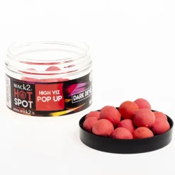 MACK2 Appâts Et Fabrication-Bouillettes flottantes carpe fluo pop up dark devil 15mm 50g