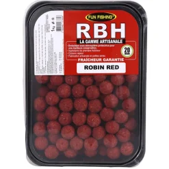 FUN FISHING Offre À Volume Carpe|Appâts Et Fabrication-Bouillettes RBH Boilies Robin Red 800g