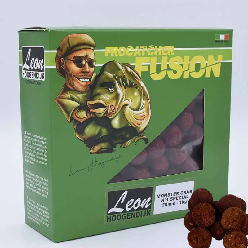 HOOGENDIJK Appâts Et Fabrication-Bouillettes Crab N°1 Special 1kg Procatcher Fusion Boilies