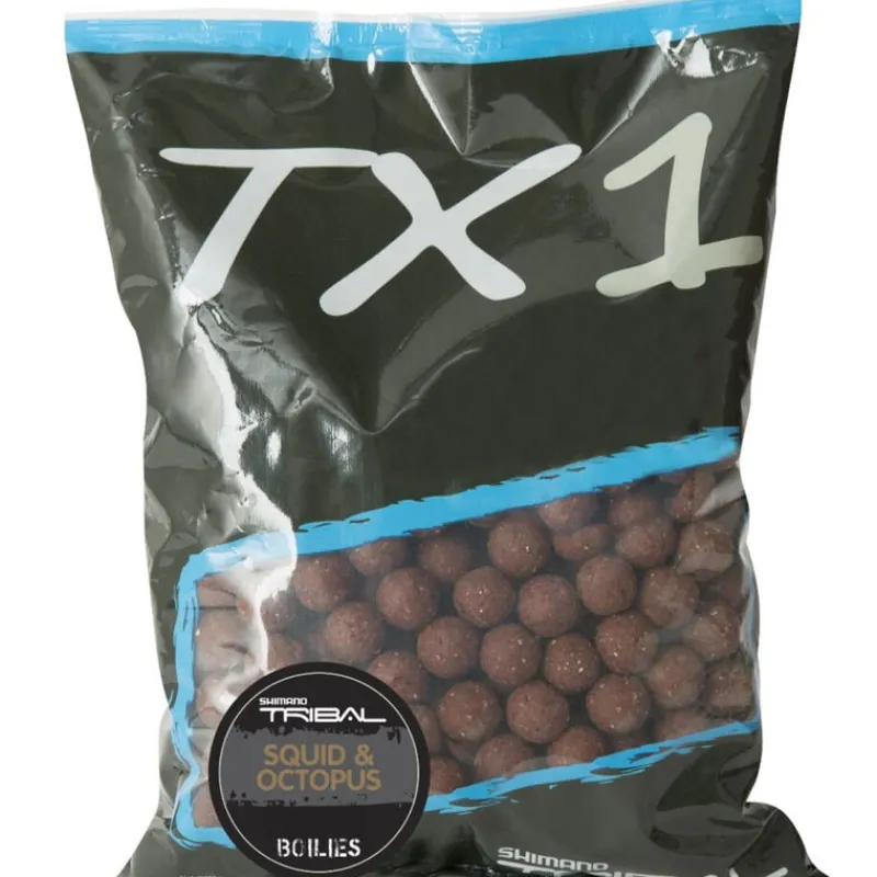 SHIMANO Appâts Et Fabrication-Bouillettes TX1 Squid et Octopus 20mm