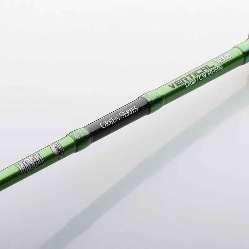 MADCAT Cannes-Canne bateau Silure Green Vertical 1.80M 60-150G